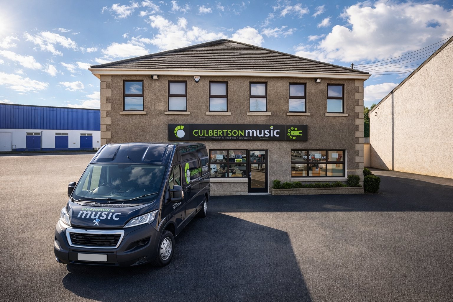Culbertson Music storefront Coleraine